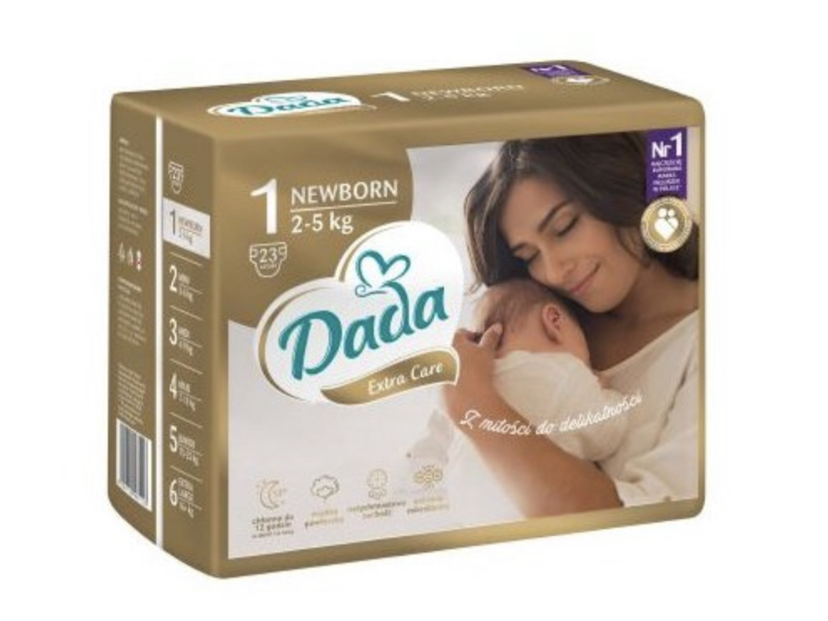jednorázové pleny značky Dada