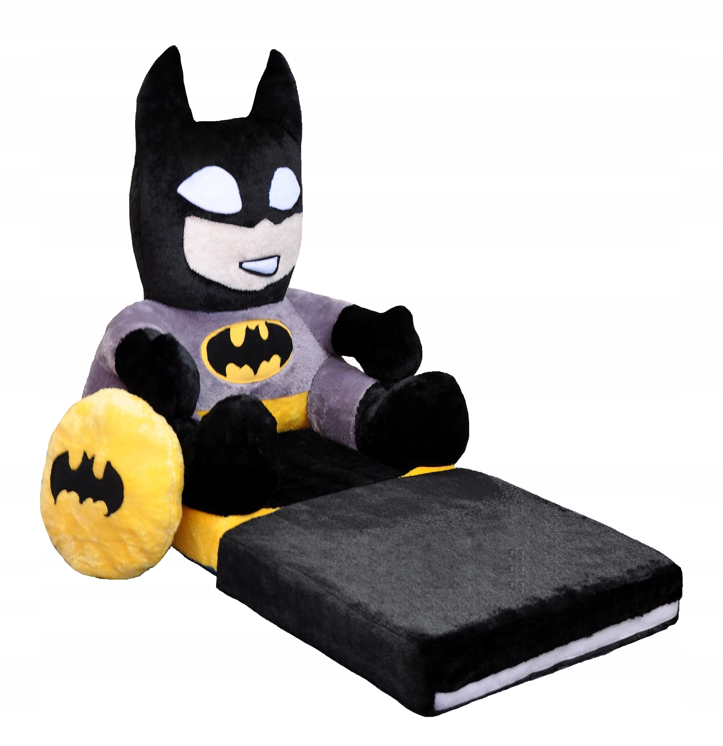 Dětské plyšové křesílko Smyk 2v1  batman