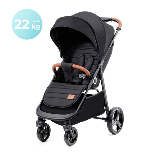 Kočárek Kinderkraft Grande Plus černý