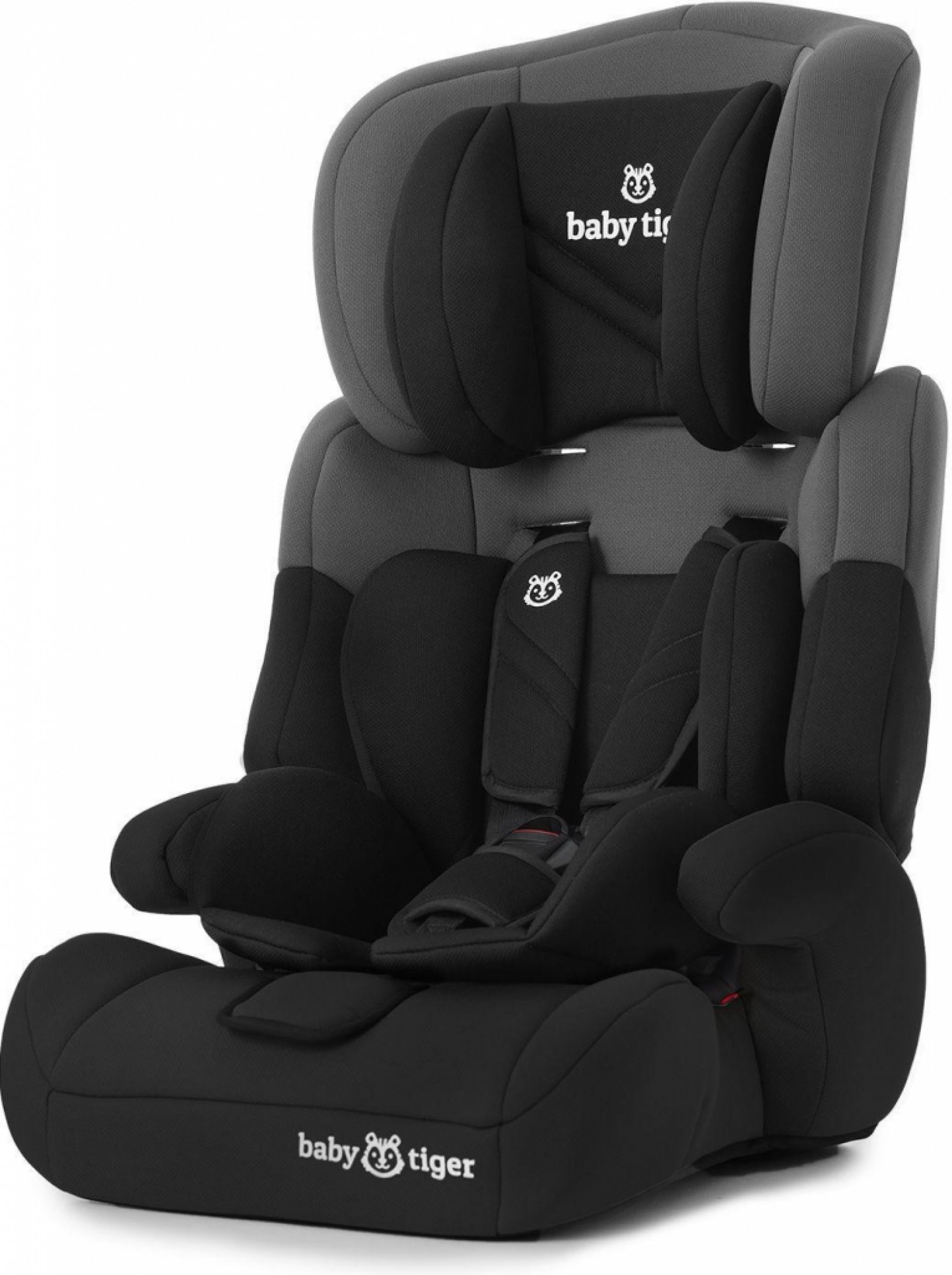 Baby Tiger Mali - Autosedačka 9-36 kg cerna