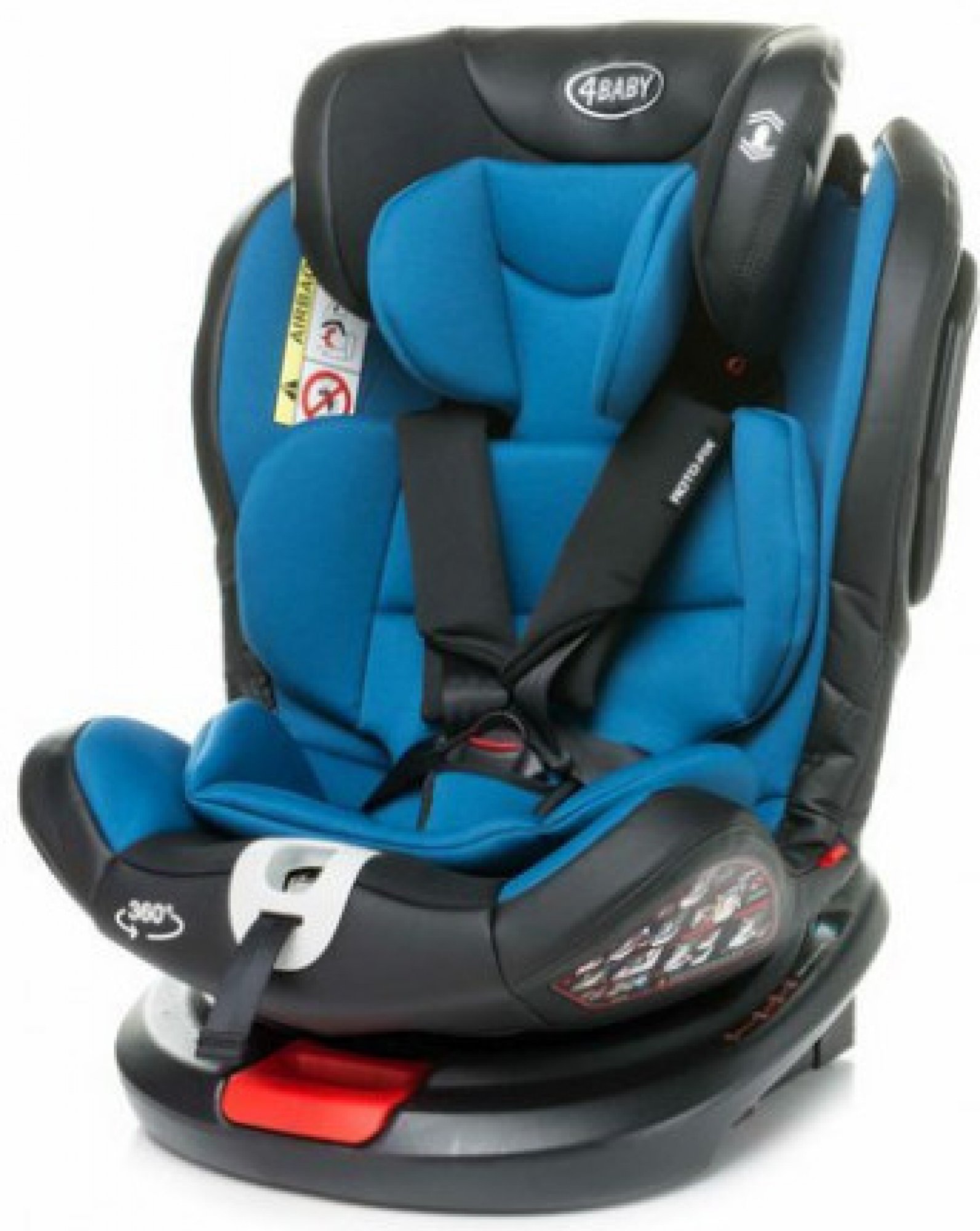 4Baby AUTOSEDAČKA ROTO-FIX -MODRÁ