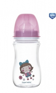 ANTIKOLIKOVÁ LAHVIČKA SE ŠIROKÝM HRDLEM CANPOL BABIES EASY START - TOYS 240 ML