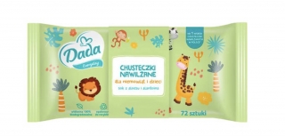 Dada Everyday dětské vlhčené ubrousky, 72ks