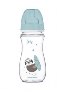 Canpol babies Láhev se širokým hrdlem EXOTIC ANIMALS 240 ml