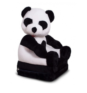 Dětské plyšové křesílko Smyk 2v1  Panda