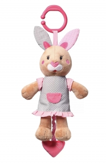 Plyšová hudební hračka BabyOno Bunny Julia