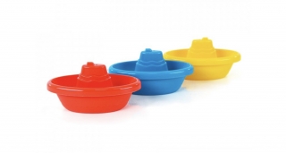 BabyMix sada lodiček do koupele 3ks