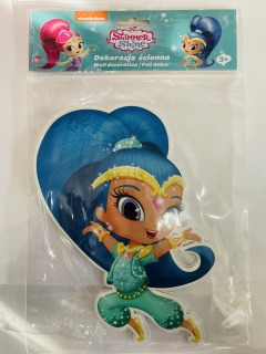 3D Pěnová dekorace na zeď Shine (Shimmer & Shine)