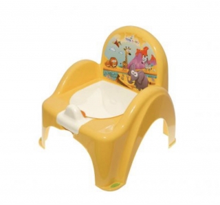 Tega Baby Hrající Nočník - židlička Žlutý 