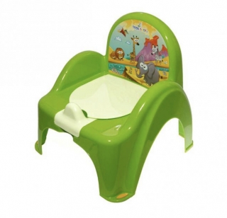 Tega Baby Hrající Nočník - židlička Zelený 