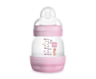 MAM BABY MAM Anti-koliková láhev 130 ml růžová 