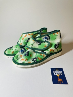 Bačkůrky papučky s krtečkem 24