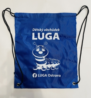 Pytlík na papučky LuGa - modrý 