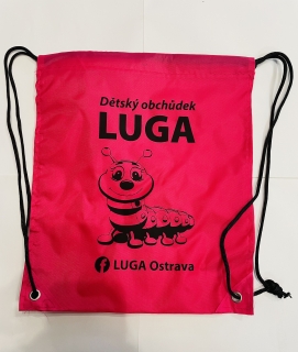 Pytlík na papučky LuGa - růžový 