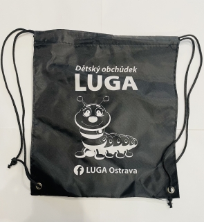 Pytlík na papučky LuGa - černý 