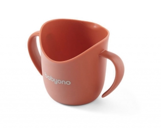 Ergonomický hrnek babyono - oranžový 